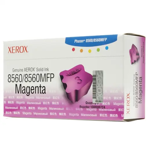 Tinta sólida magenta para Xerox 8560/8560MFP, 3 barras (108R724)