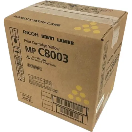 Cartucho de tóner amarillo Ricoh Aficio MP IM