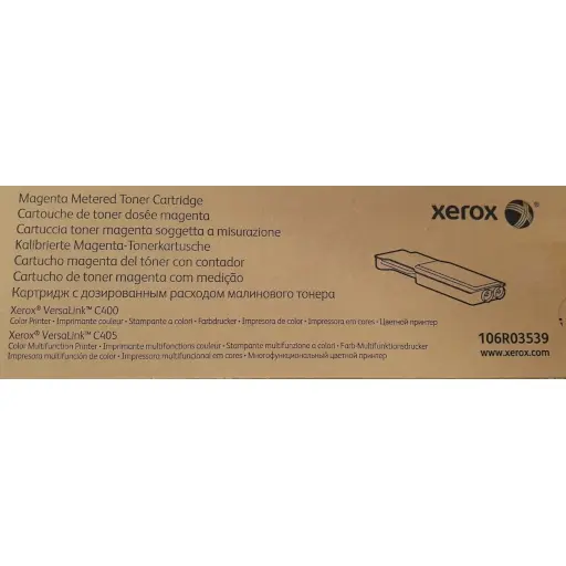 Cartucho de tóner magenta dosificado Xerox VersaLink C400/C405