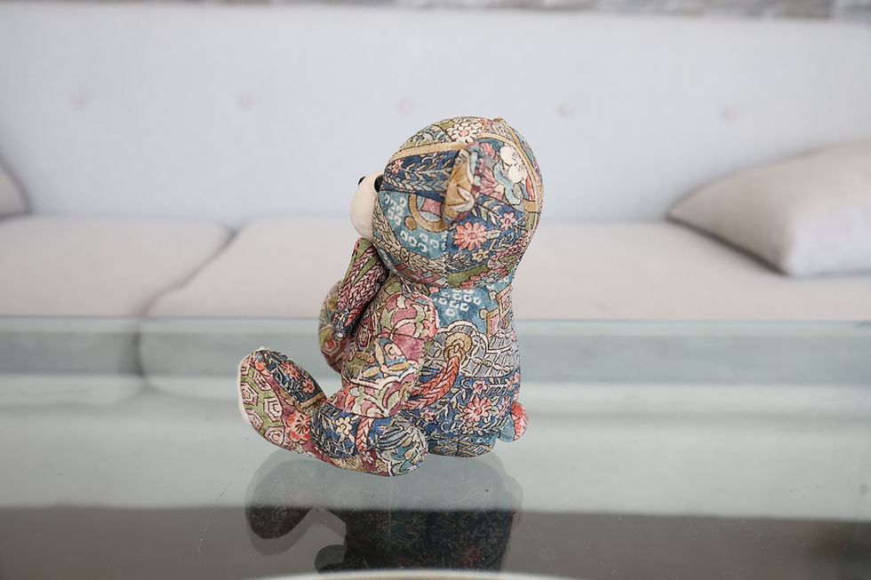 Thumbnail: 119 KARAKUSA Kimono Bear (Small)