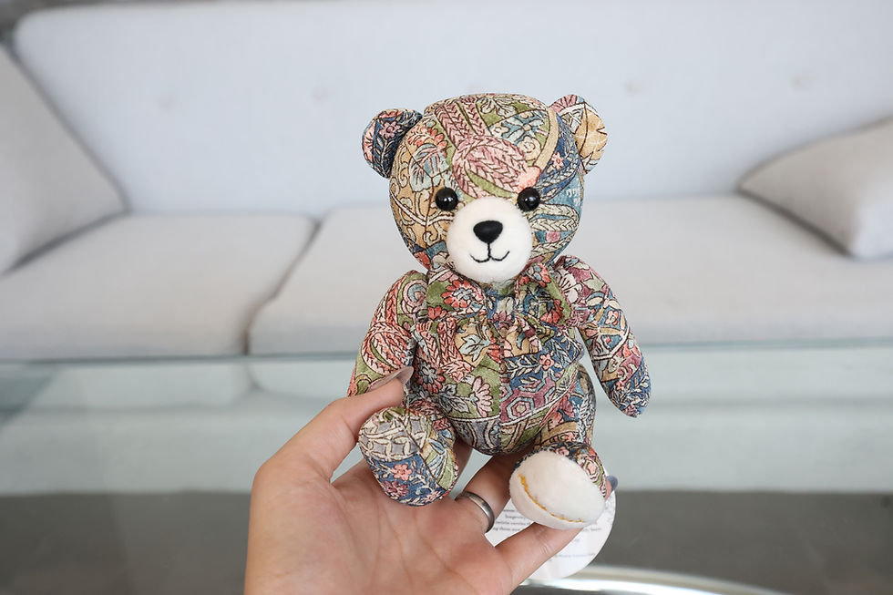 Thumbnail: 119 KARAKUSA Kimono Bear (Small)