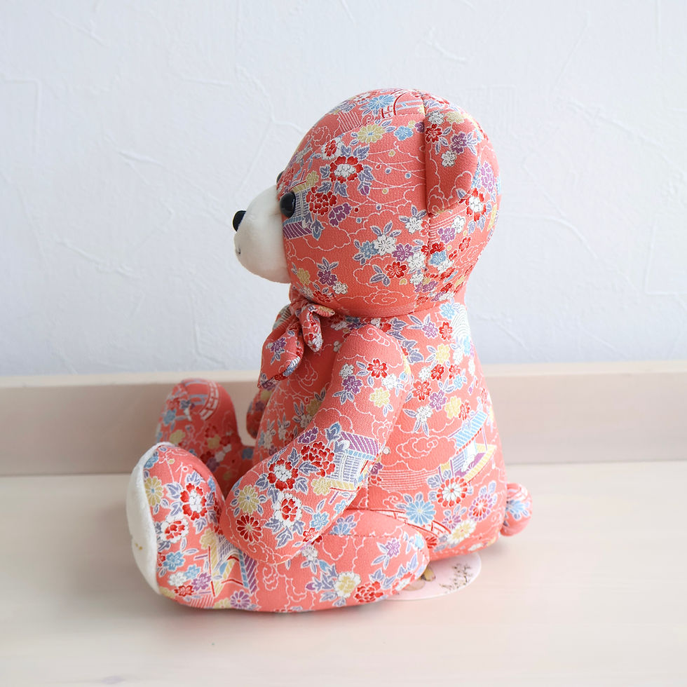 Thumbnail: 030 KIKU Kimono Bear (middle)