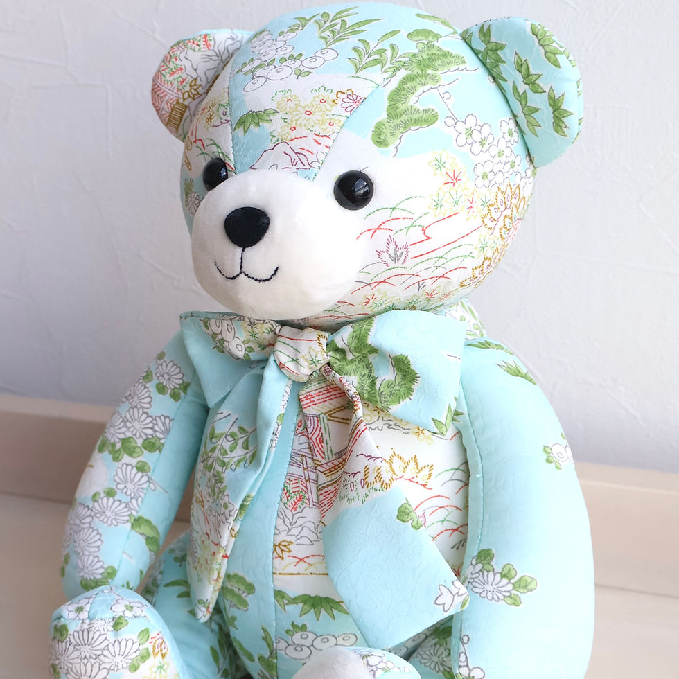 Thumbnail: 025 KIKU Kimono Bear (large)