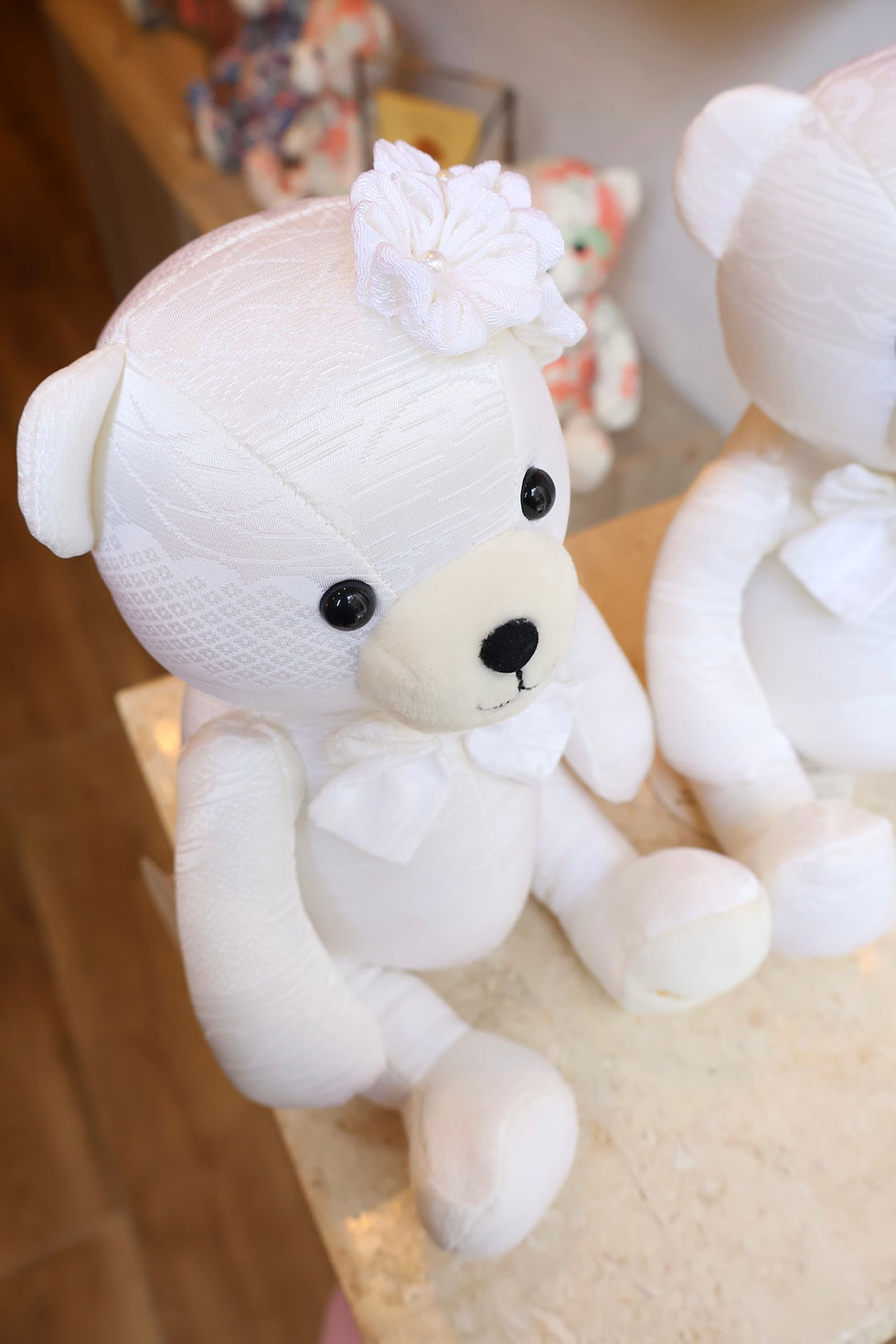 Thumbnail: [ Mimirin Premium collection01] Wedding Kimono Bear Set (Middle)
