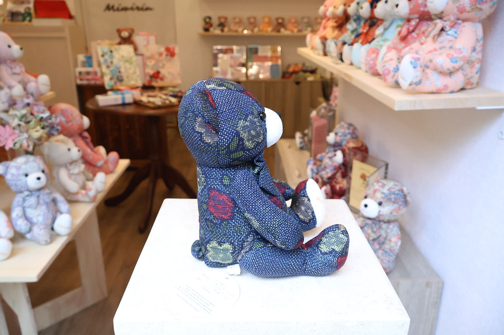 Thumbnail: 082 TSUBAKI Kimono Bear (middle)