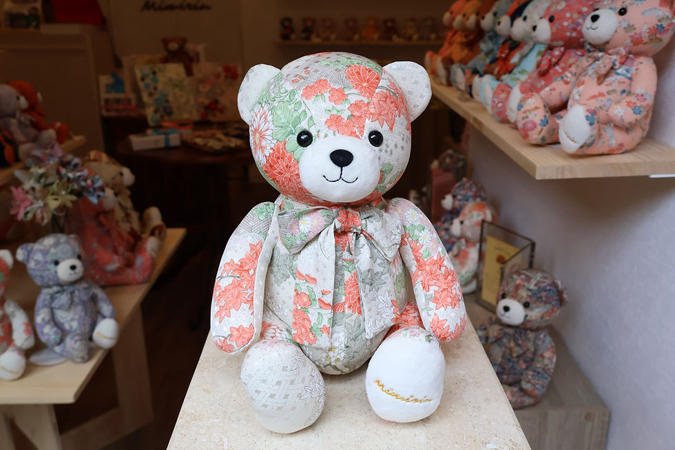 Thumbnail: 068 MOMIJI Kimono Bear (large)