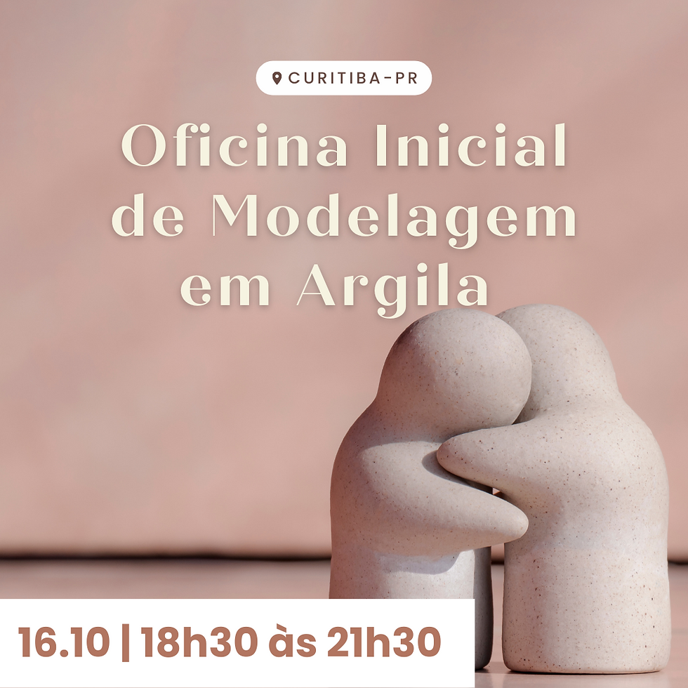 Argila para Iniciantes | R$ 120 (1 aula)