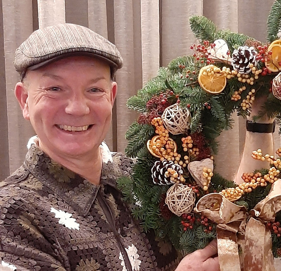 Baslow Christmas Floristry Demonstration