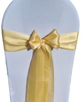 champagne chair sashes hire ipswich qld wedding event party hire deocr decor ations