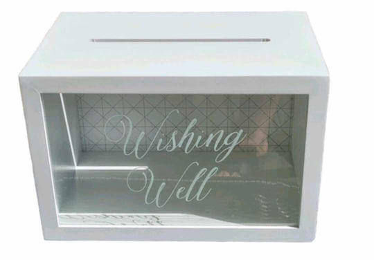 white silver wishing well hire ipswich qld decor decorations party decorations