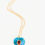 Thumbnail: LINDEN NECKLACE ~ Turquoise/Pink Tourmaline