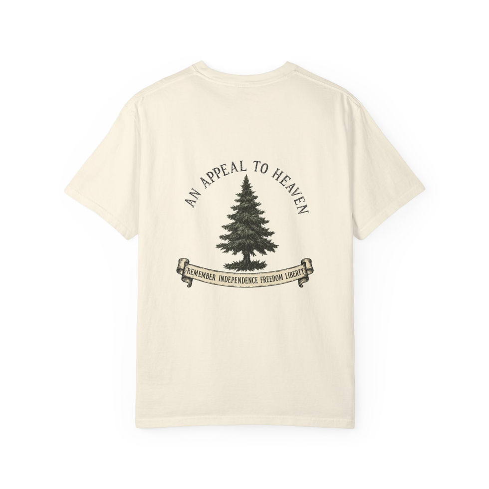 Thumbnail: An Appeal to Heaven T-Shirt — RIFL Society Pine Tree Patriotic Tee