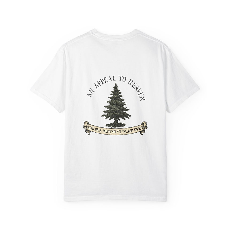 Thumbnail: An Appeal to Heaven T-Shirt — RIFL Society Pine Tree Patriotic Tee