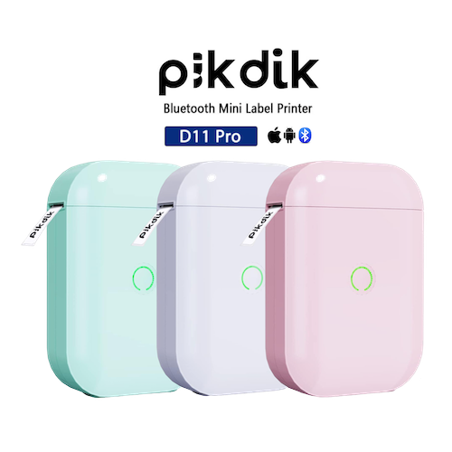 MINI IMPRESORA TÉRMICA PORTATIL DE ETIQUETAS PIK DIK C/ROLLO