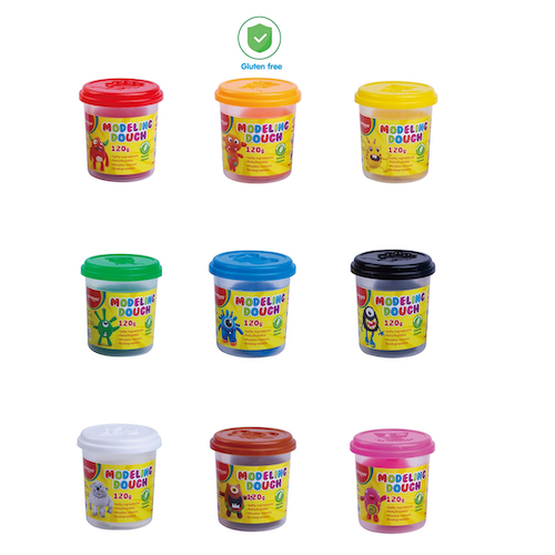 Miniatura: MASA PARA MODELAR INFANTIL KEYROAD, 120 GRS., SIN GLUTEN