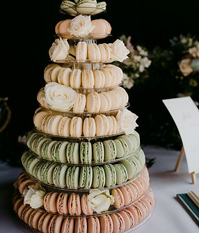 Wedding Macaron Tower