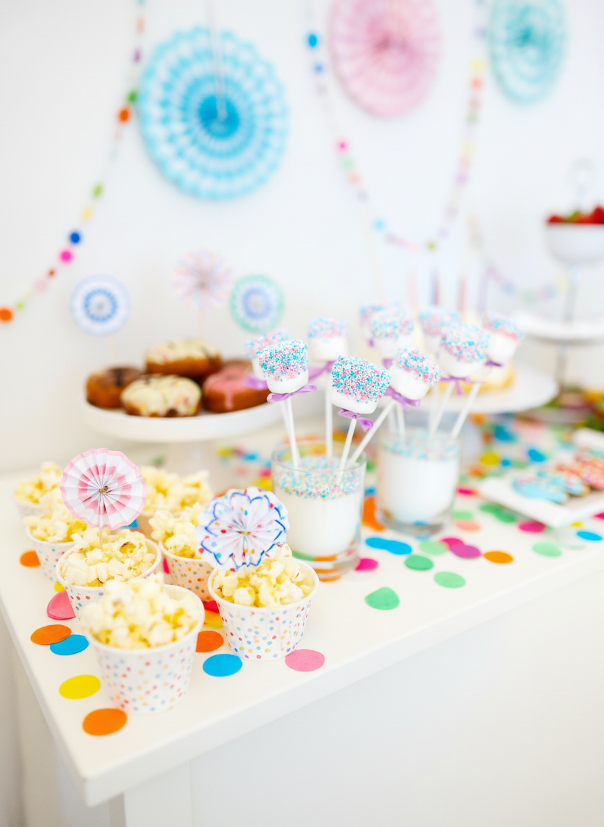 Colorful Party Snacks