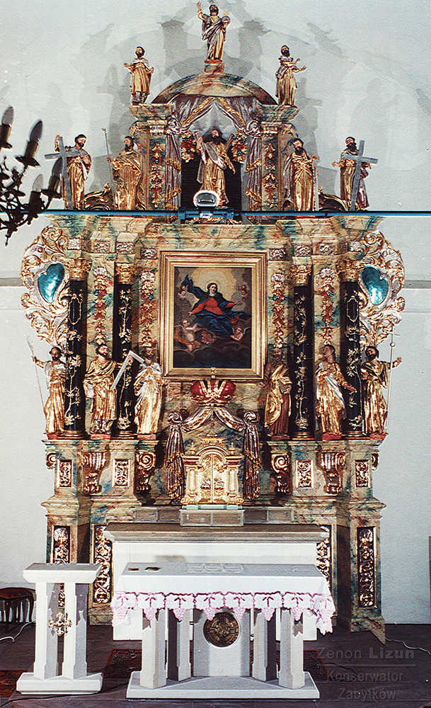 Ołtarz główny p.w. Narodzenia NMP