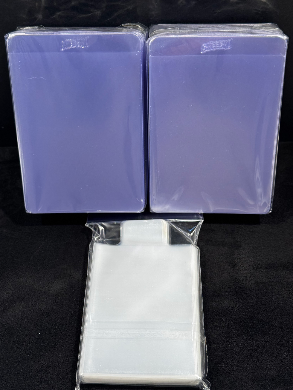 SHEESH Semi- Rigid + Easy Pull Tab Sleeves 100ct / 100 sleeves