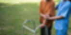 nurse-caregiver-hand-walking-frame-support-help-trust-moving-leg-rehabilitation-physiother