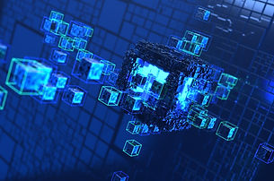 abstract-futuristic-cubes-shape-background-blockchain-technology-concept-big-data-abstract