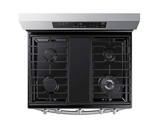 Thumbnail: 6.0 cu. ft. Smart Freestanding Gas Range with 18K BTU Dual Power Burner
