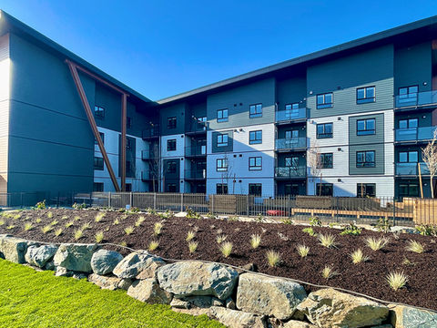 Residential home, exterior newly painted