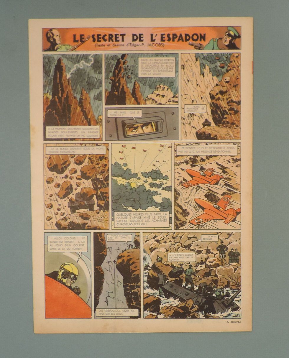 Miniature : Tintin 1947 n°22  couverture de Cuvelier TTBE  tres rare dans cet état