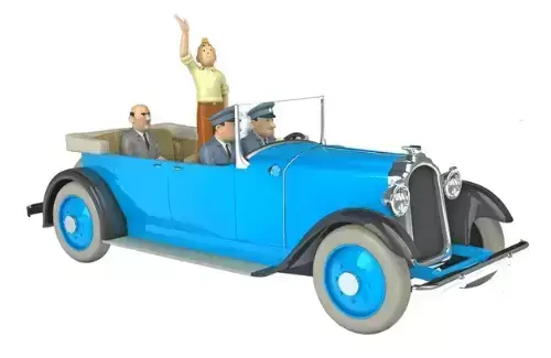 Tintin vehicule 19 La Limousine parade
