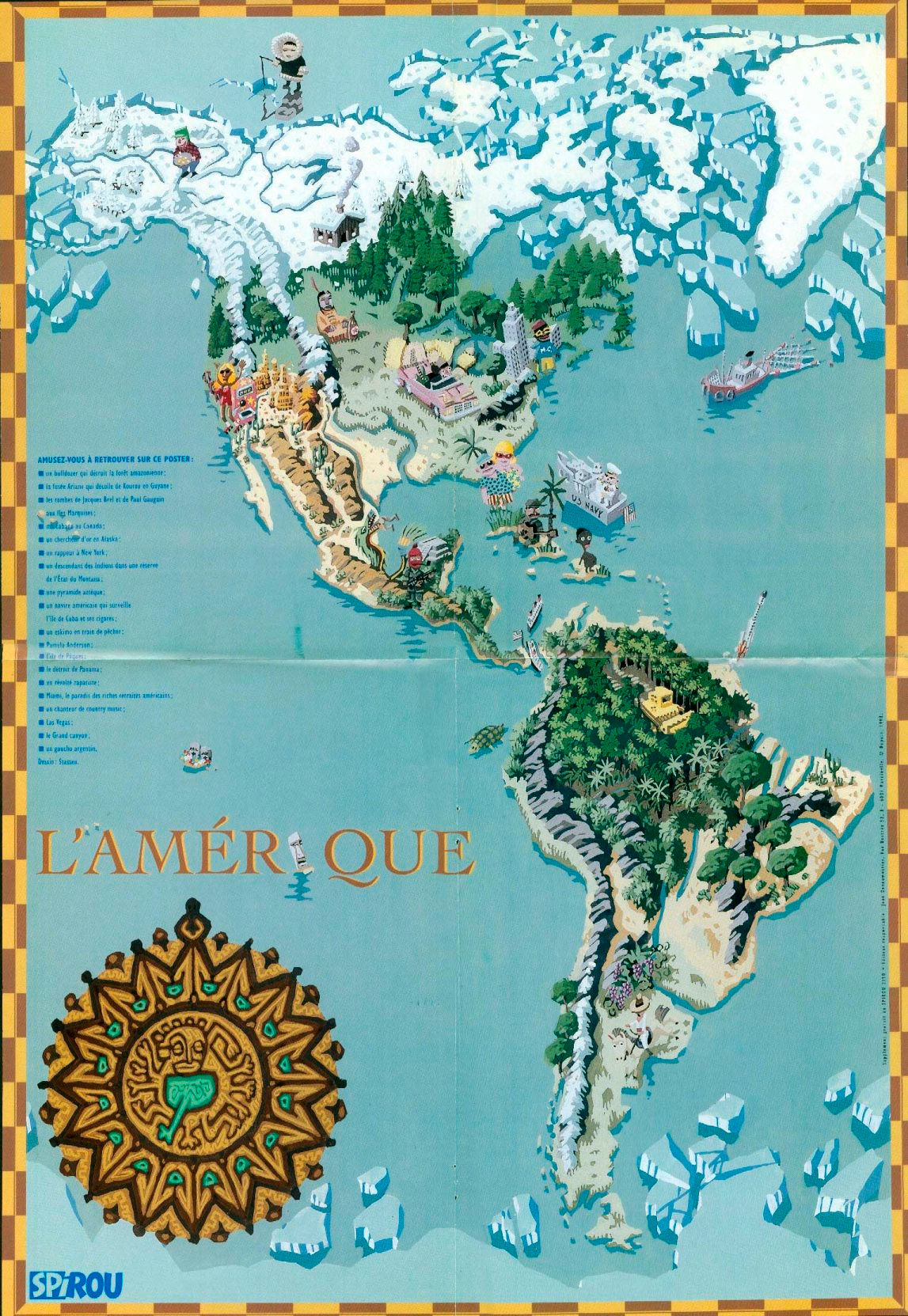 3150   L’atlas de Ludo Amerique et Asie 1998