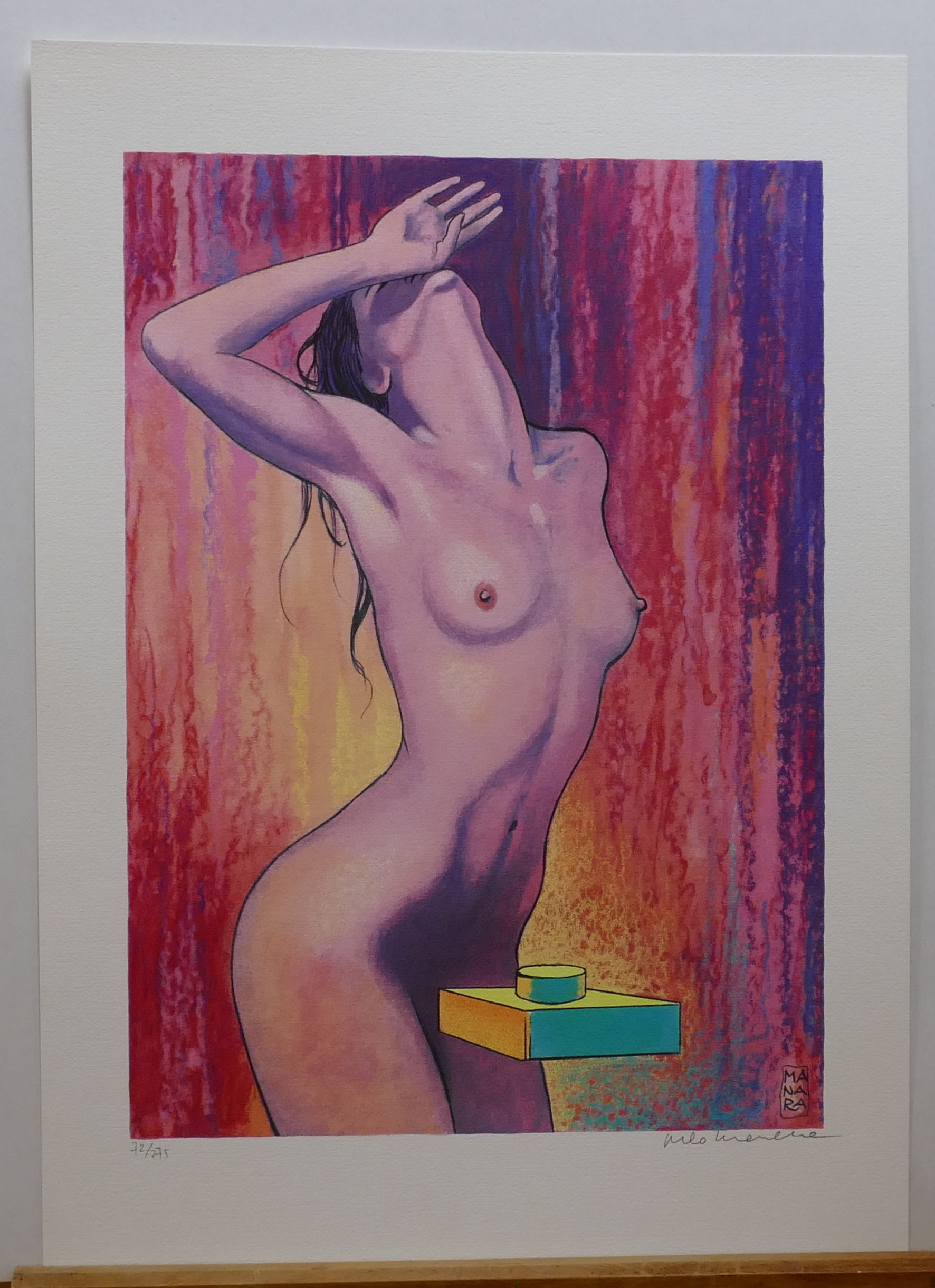 Manara  Le Déclic serigraphie signee 275 ex