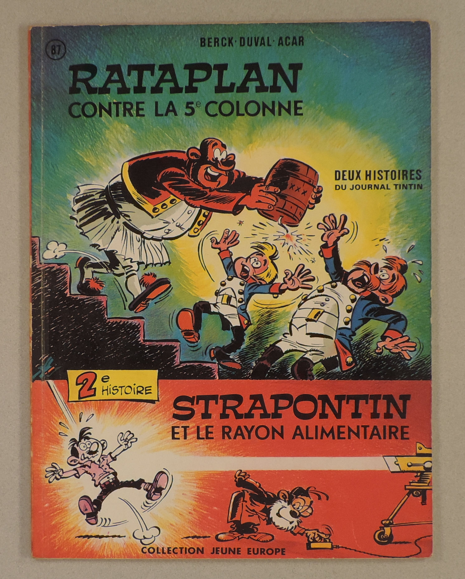Jeune Europe 87 Rataplan contre la 5° colonne Berck