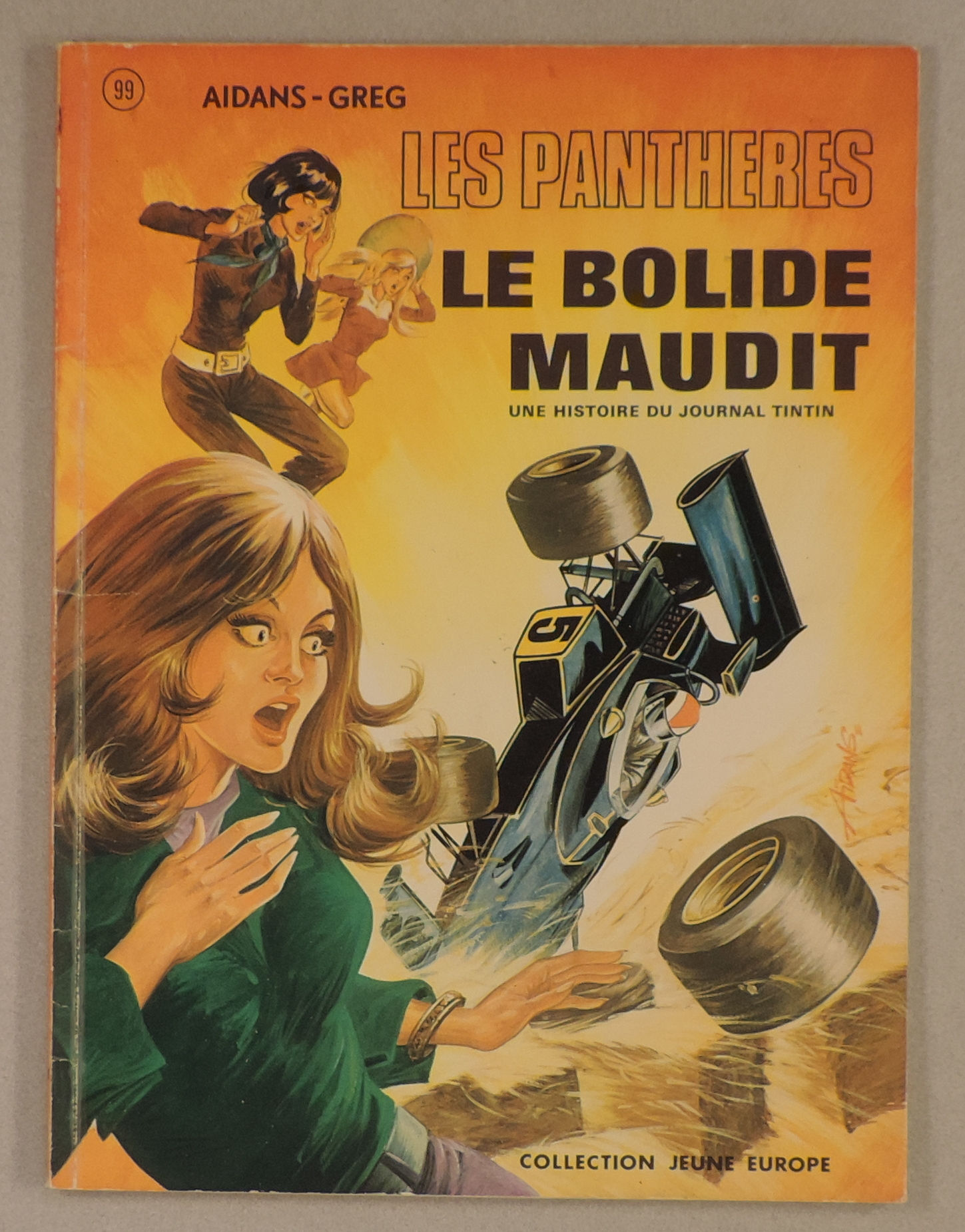 Jeune Europe 99 Panthères  Le bolide maudit  Aidans