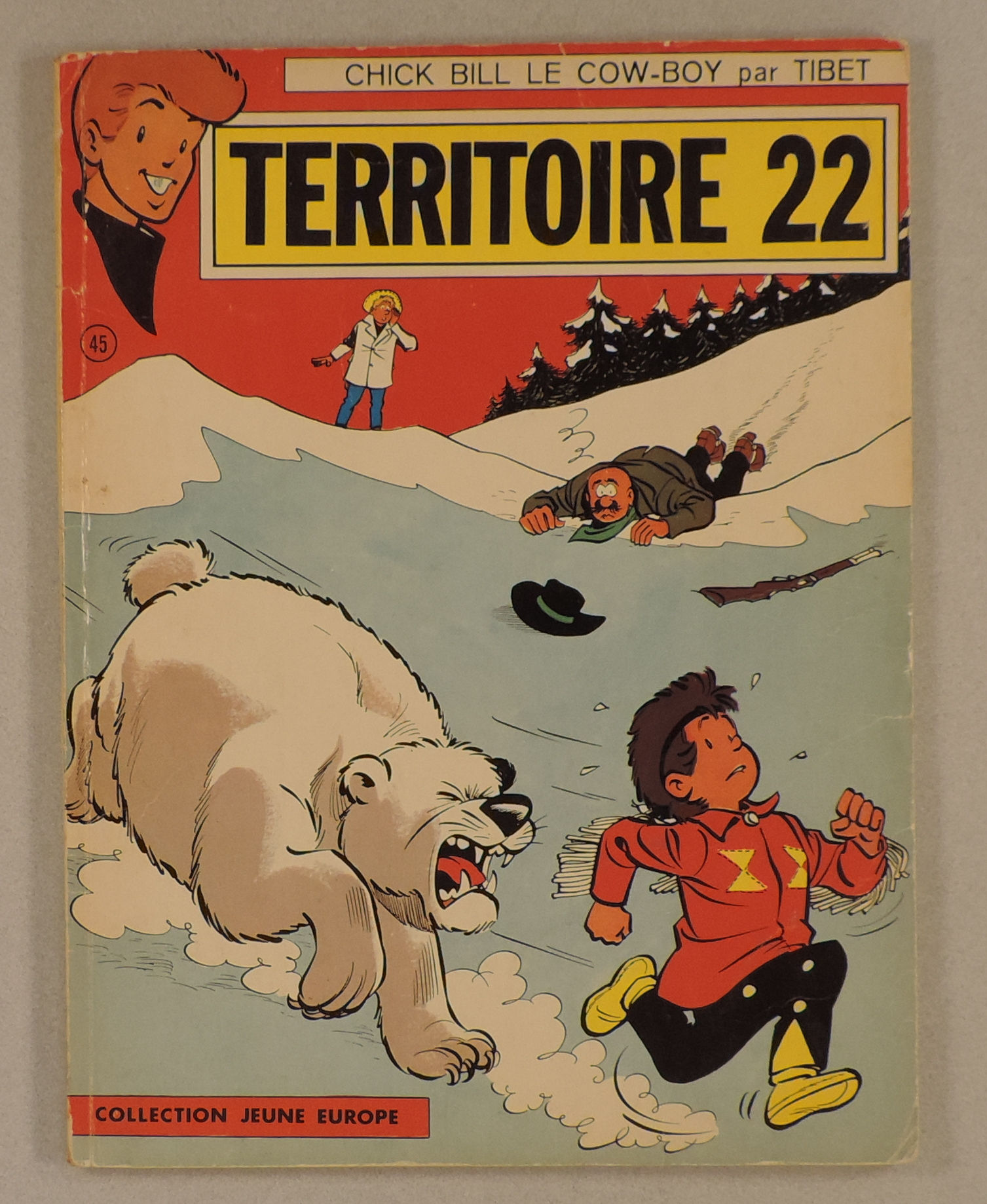 Jeune Europe 45  Chick Bill  Territoire 22  Tibet