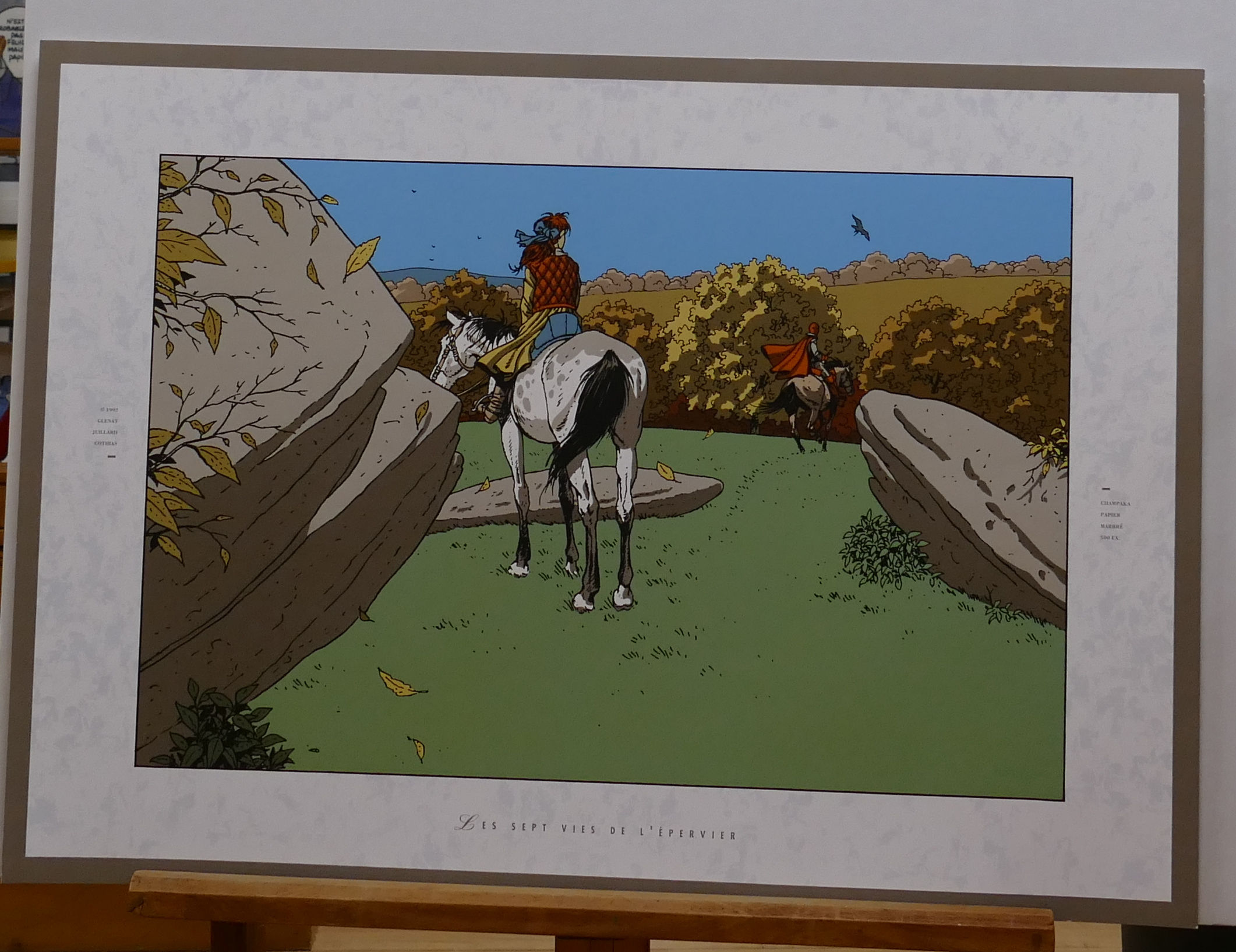 Juillard  Les 7 Vies de l'Epervier Papier Marbre