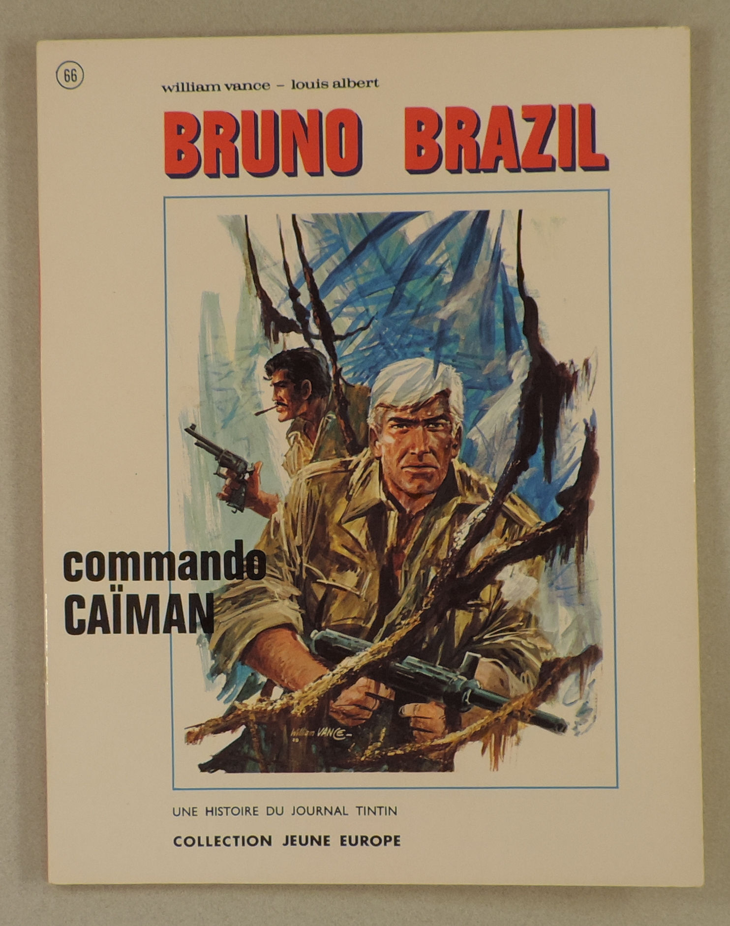 Jeune Europe 66 Bruno Brazil  Commando Caiman  Vance