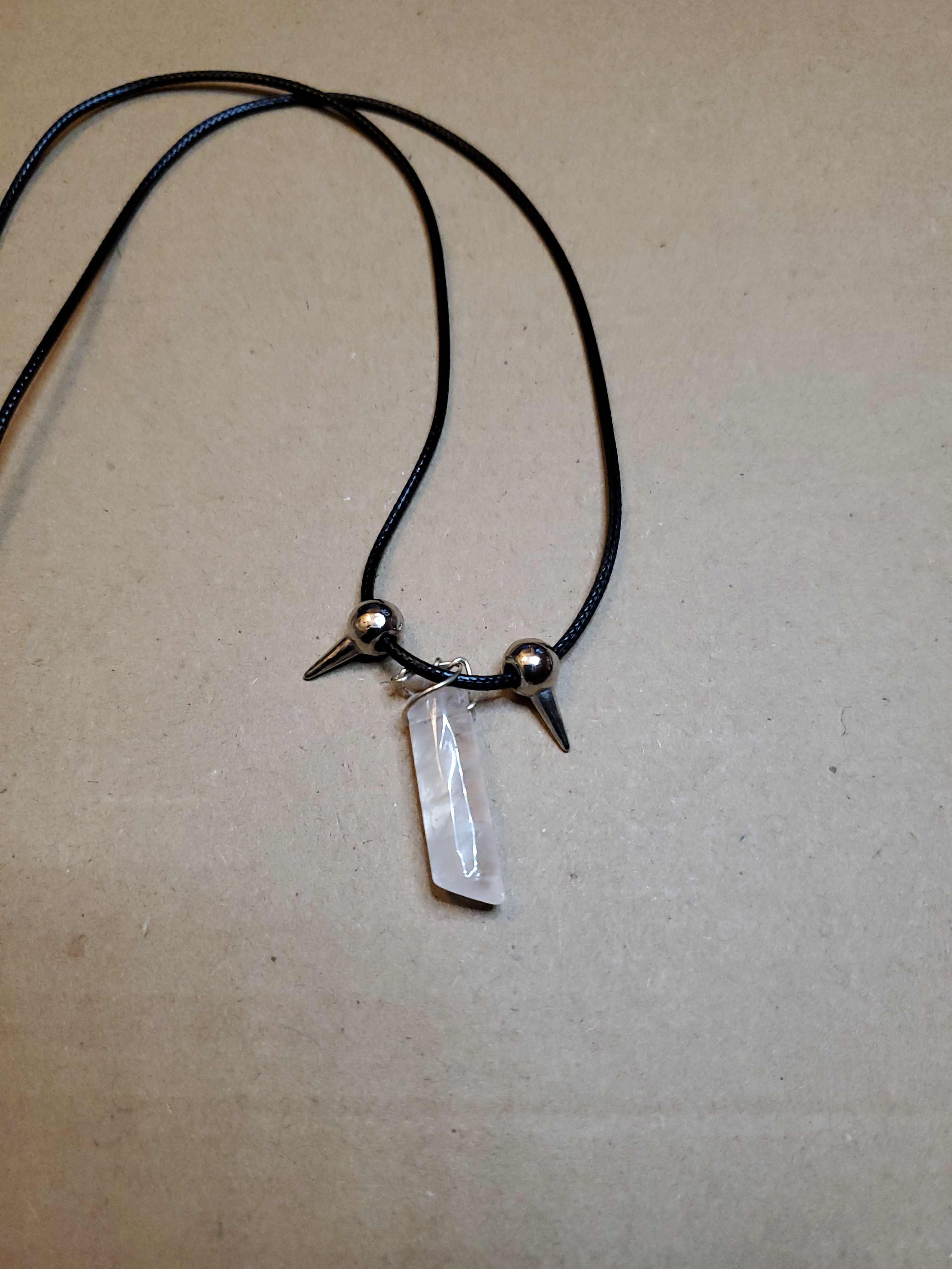 EVERYTHING MUST GO SALE..Crystal Necklace