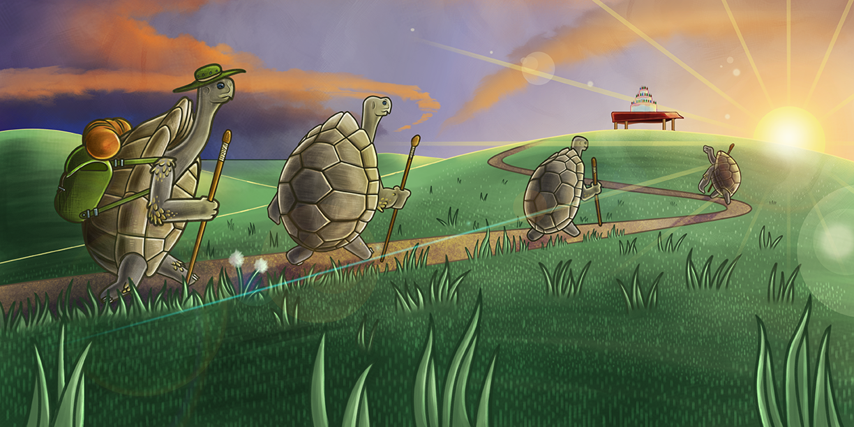 "Don't Call Me Turtle" Spread #10