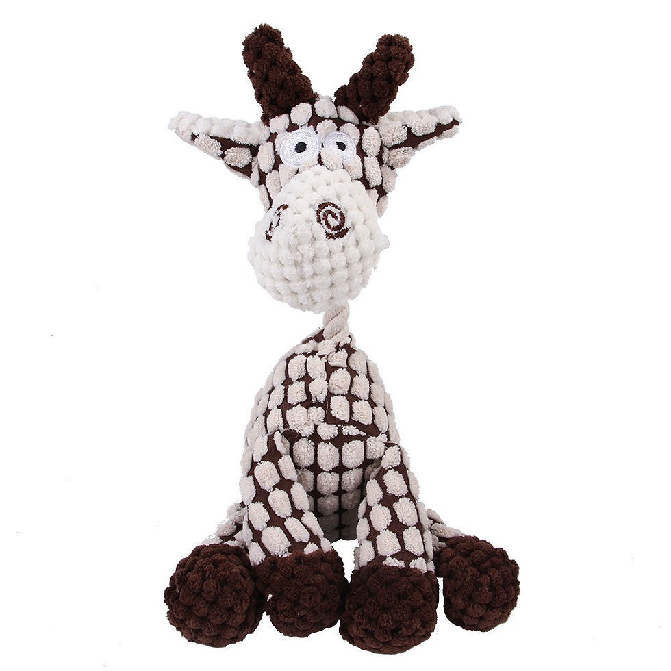 Thumbnail: Corduroy Goat Dog Toy