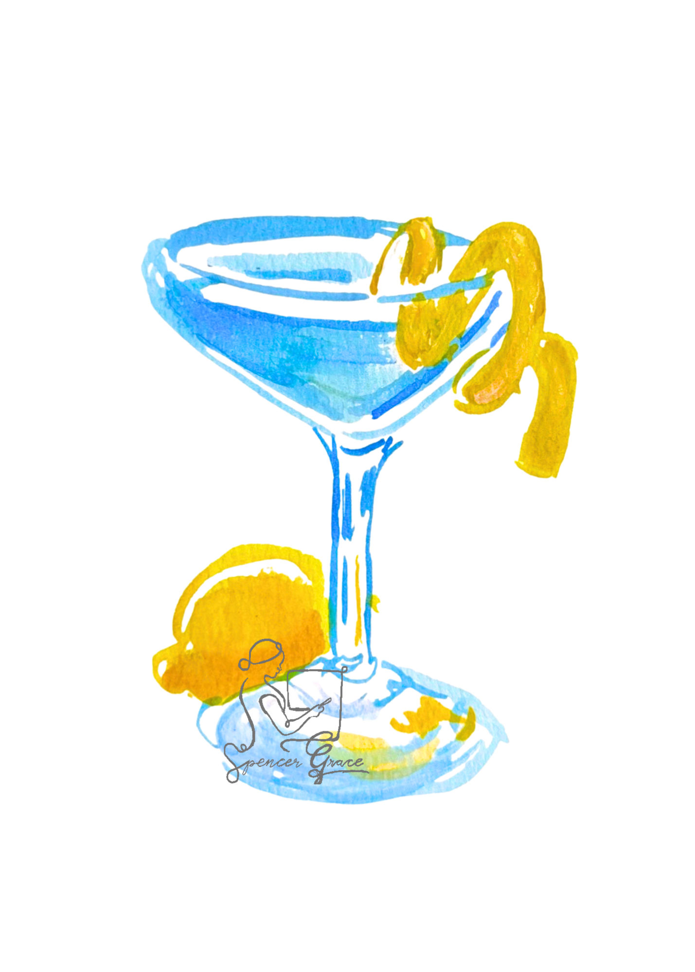 Cocktail print