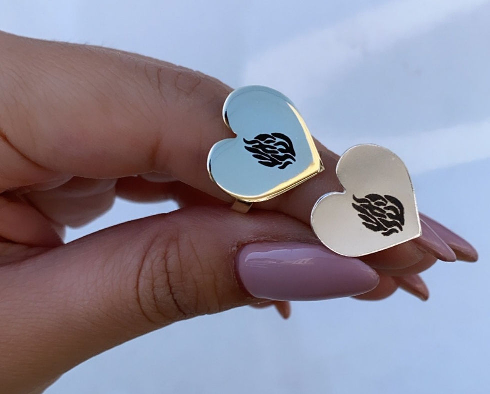 Thumbnail: My fire heart ring