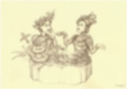 Initial character cast