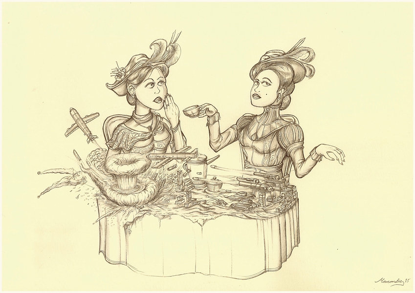 Initial character cast