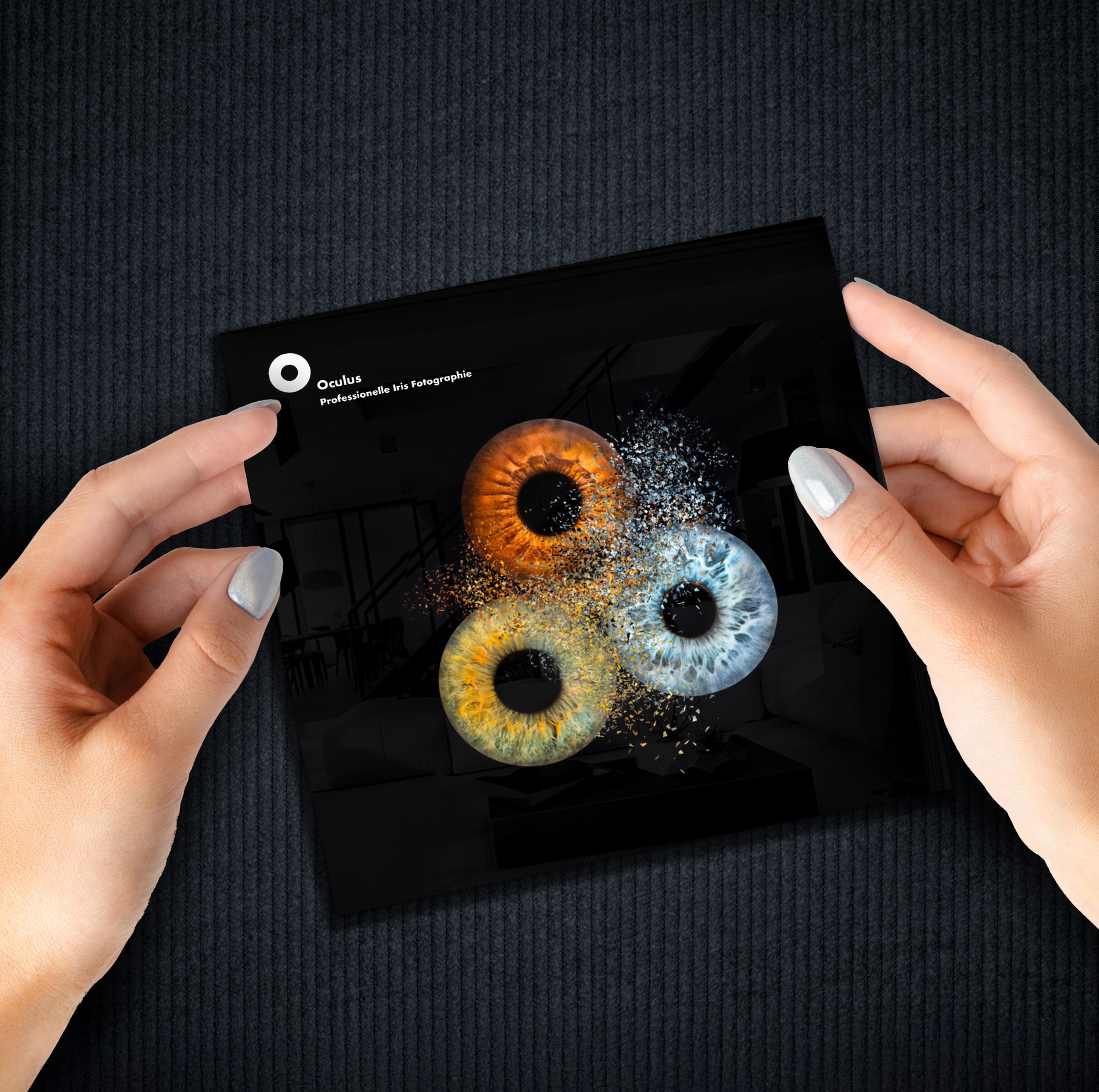 Gutschein für ein Familien-Iris-Shooting (drei Personen) inkl. Fusion