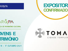 Município de Tomar é expositor confirmado na Bienal AR&PA 2021