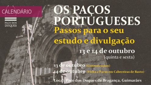 Os Paços Portugueses: passos para o seu estudo e divulgação