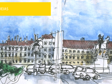 Vila Viçosa recebe urban sketchers