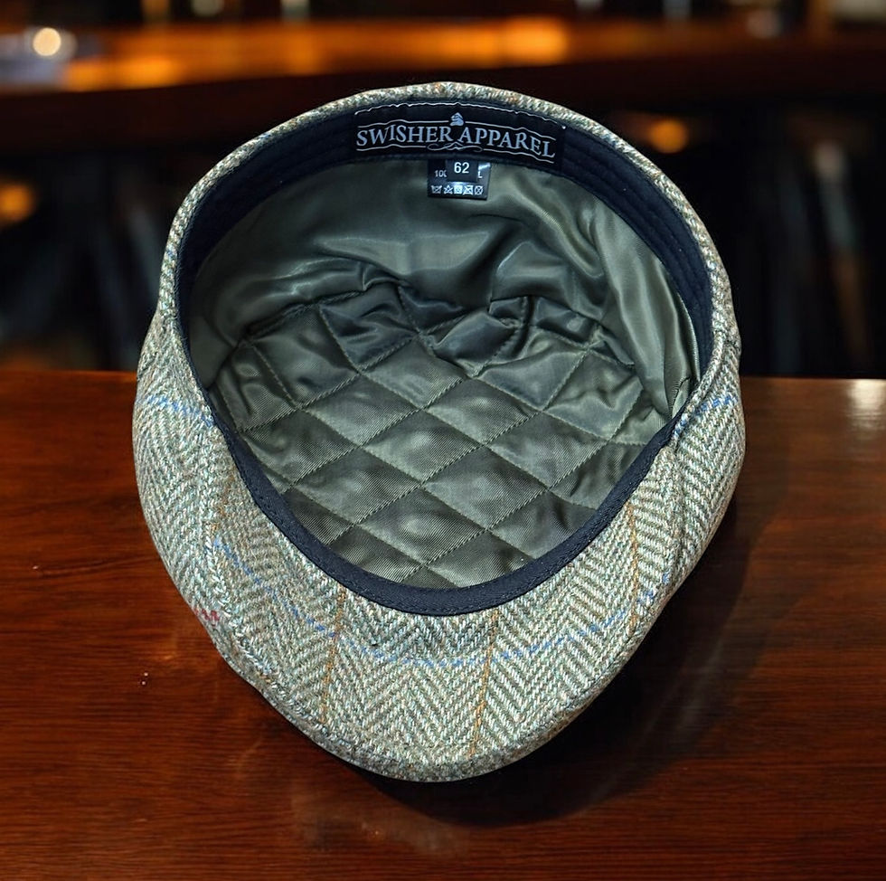 Thumbnail: Swisher ‘Pale Clover’ Ivy Flat Cap