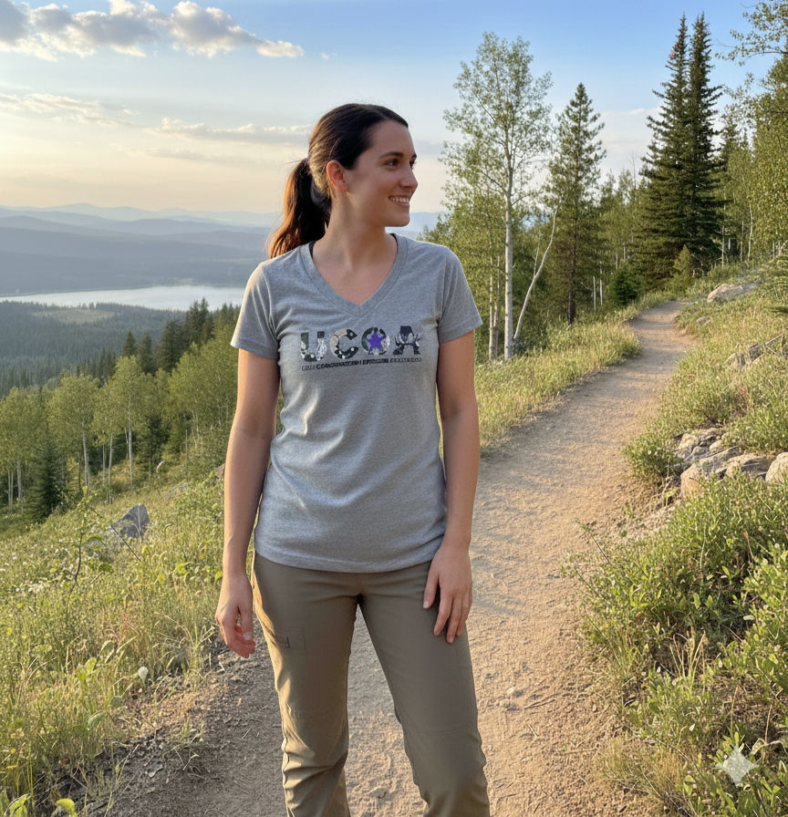 Women's Logo V-Neck Shirt