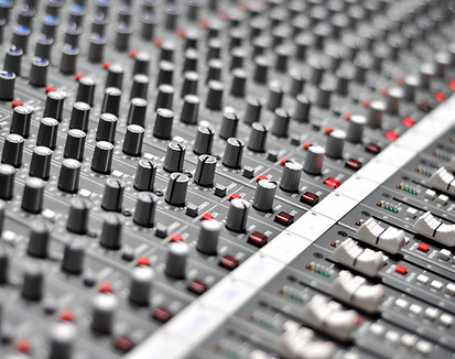 Mixage audio Pult